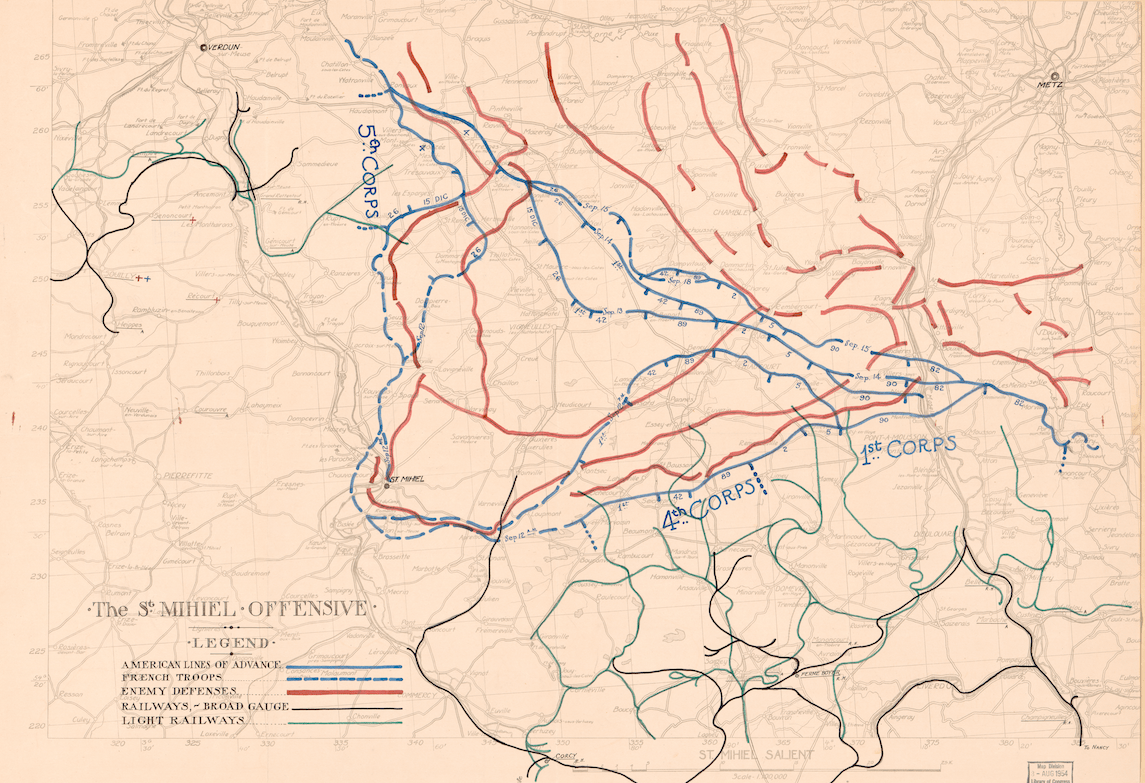 World War I Battle Maps