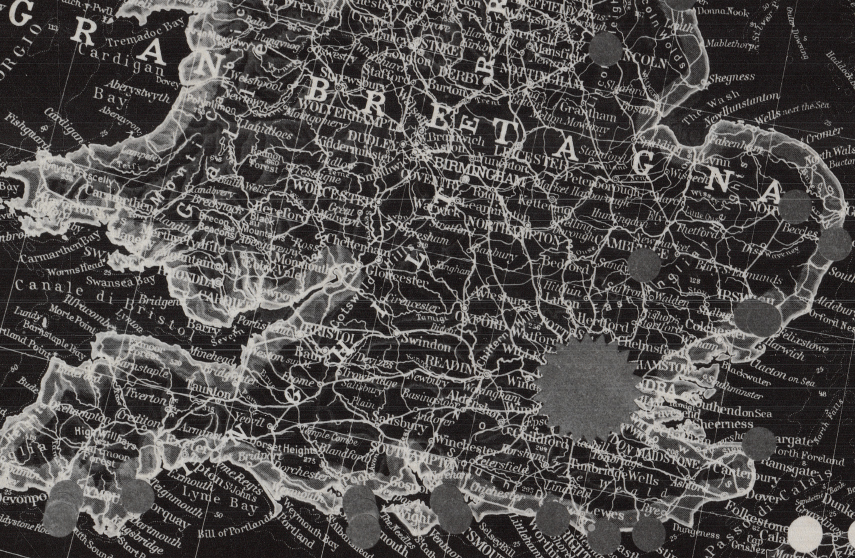 Battle Archives Map Army Air Corps #6-Western and Southern Europe Attacks