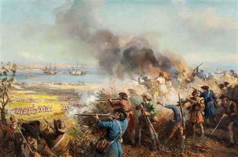 Battle Archives Map Bunker Hill, Massachusetts 1775 British Battle Map