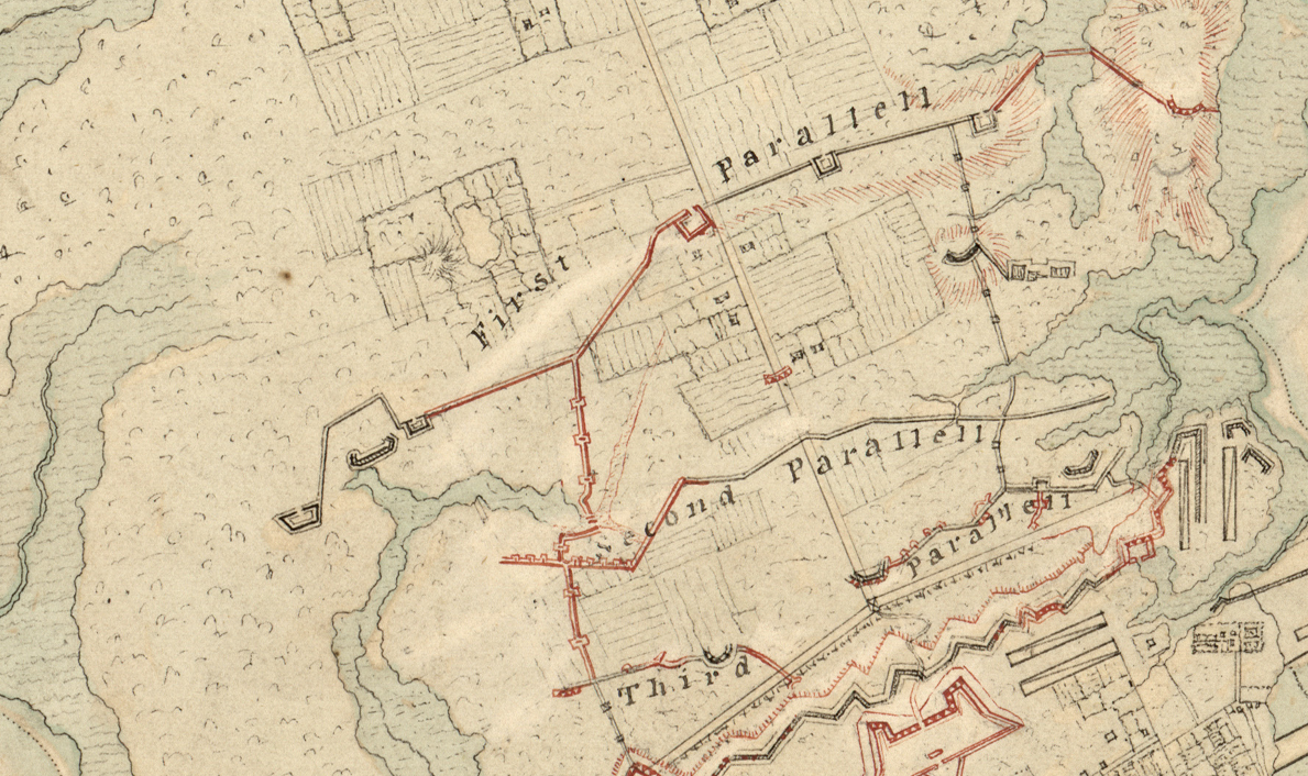Battle Archives Map Charles Town, South Carolina #2