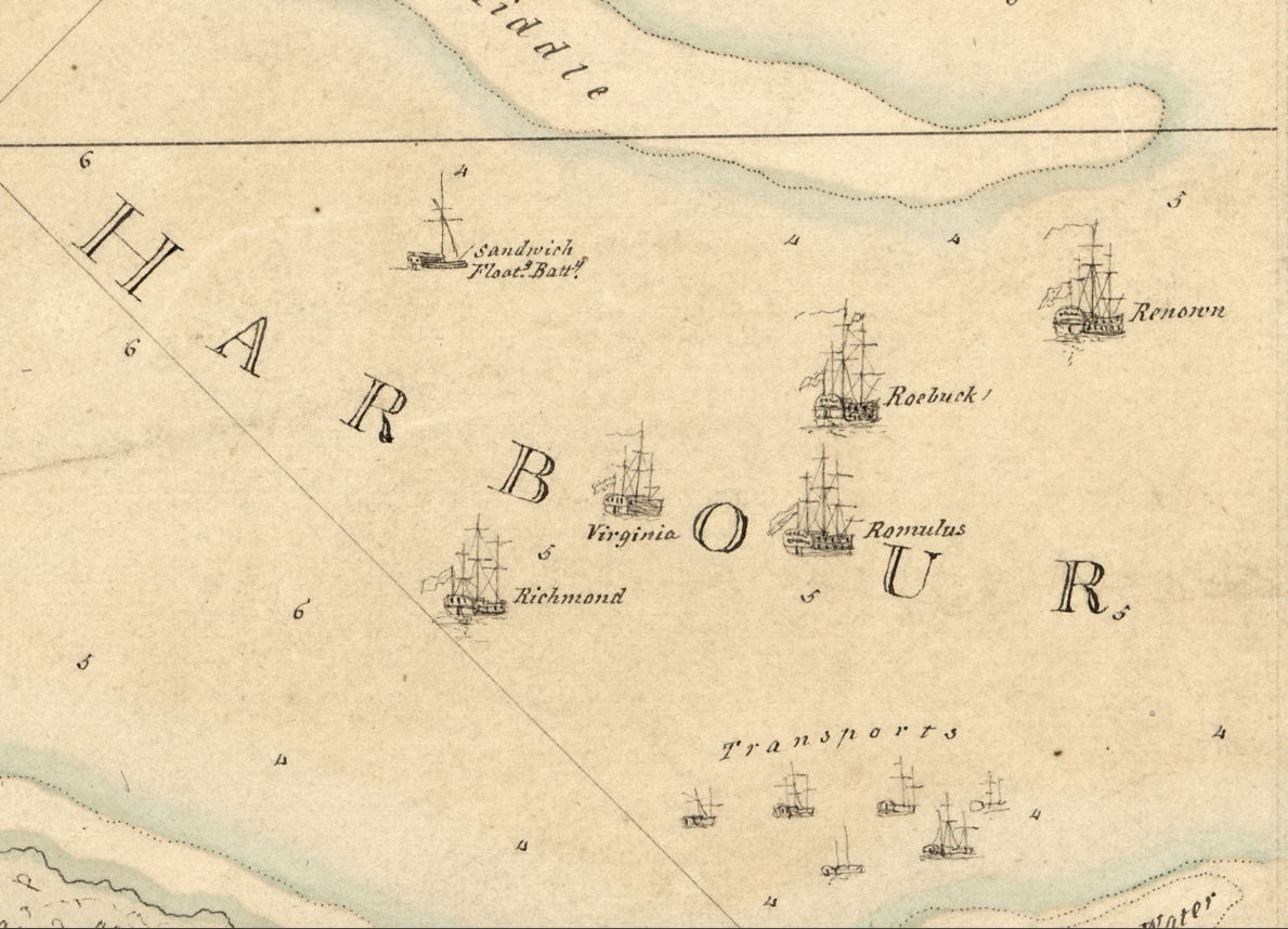 Battle Archives Map Charles Town, South Carolina #2