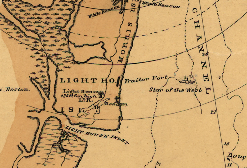 Battle Archives Map Charleston, South Carolina #3