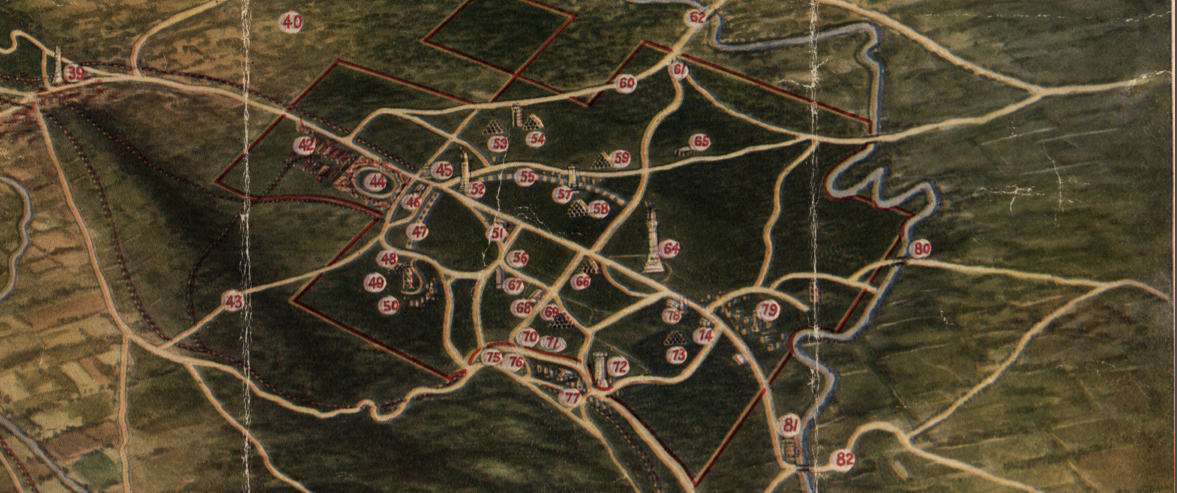 Battle Archives Map Chattanooga, Tennessee #2 (Campaign)