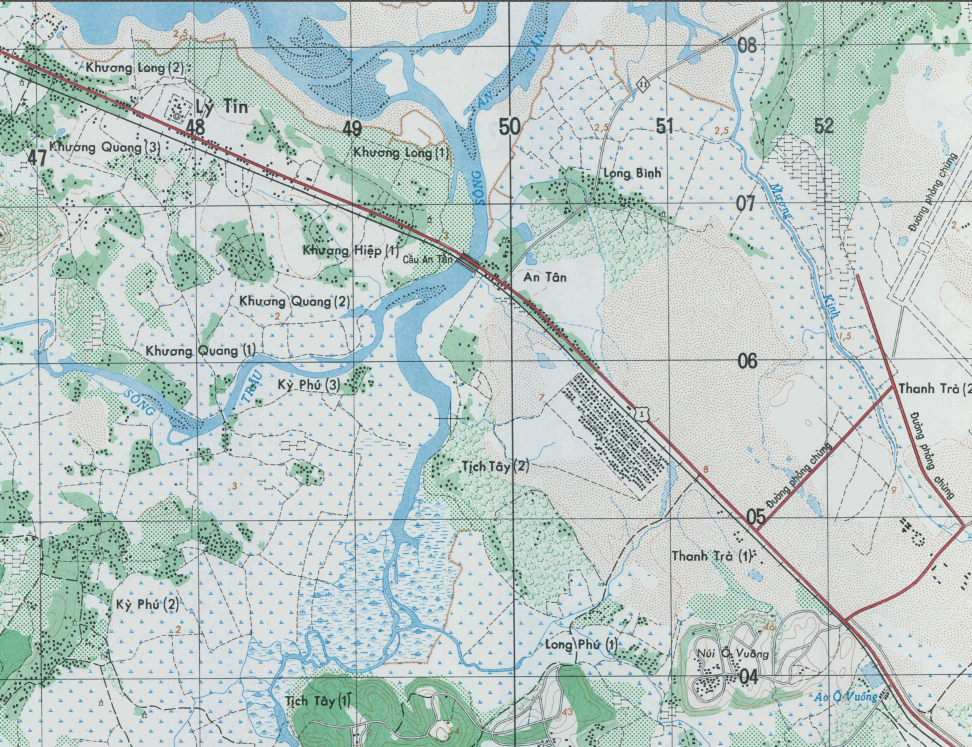 Battle Archives Map Chu Lai
