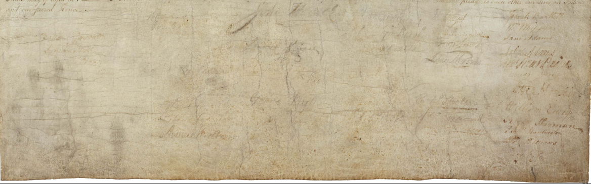 Battle Archives Map Declaration of Independence