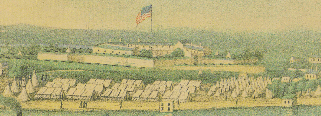 Battle Archives Map Fort McHenry, Maryland