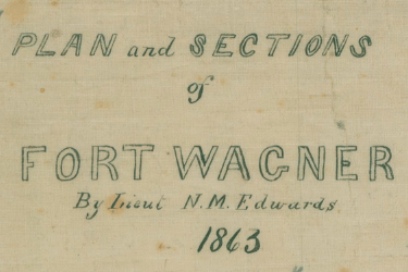 Battle Archives Map Fort Wagner, South Carolina