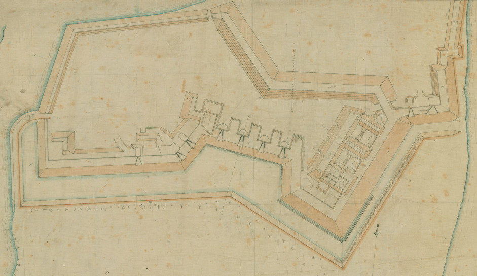 Battle Archives Map Fort Wagner, South Carolina