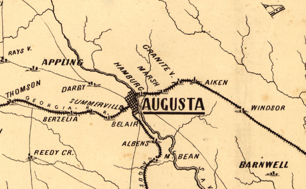 Battle Archives Map Georgia