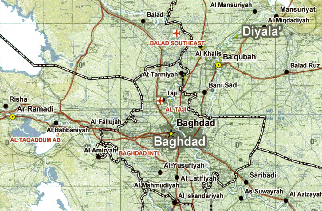 Battle Archives Map Iraq #1