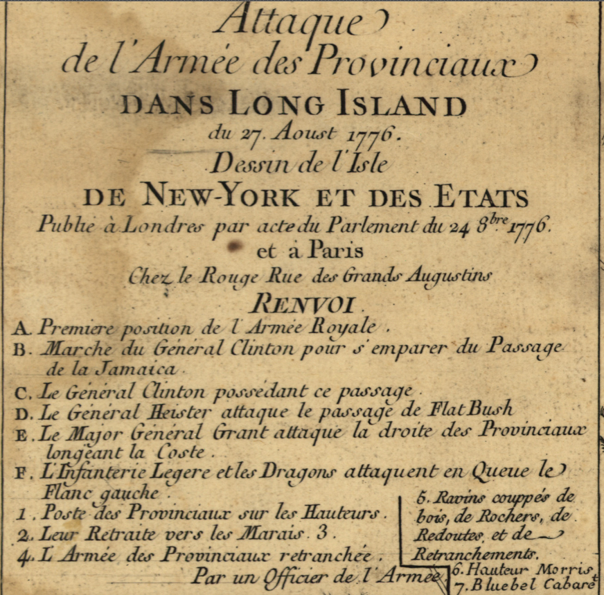 Battle Archives Map Long Island (or Brooklyn or Brooklyn Heights), New York #2