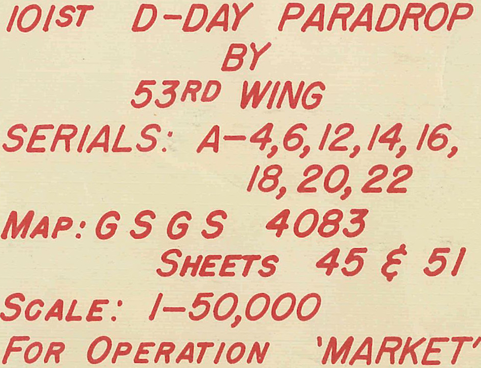 Battle Archives Map Market Garden #2