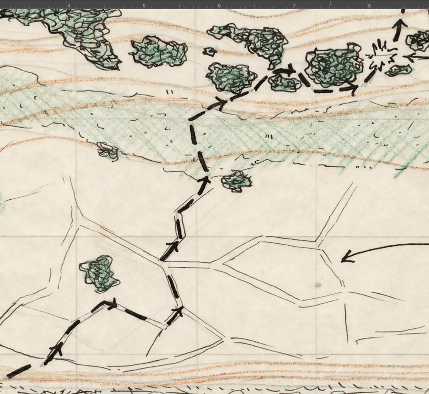 Battle Archives Map Normandy #4