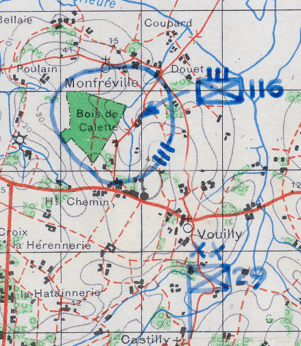 Battle Archives Map Normandy Omaha Beach Battle Map