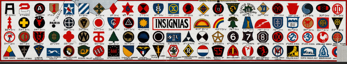 Battle Archives Map Order of Battle at Armistice #2