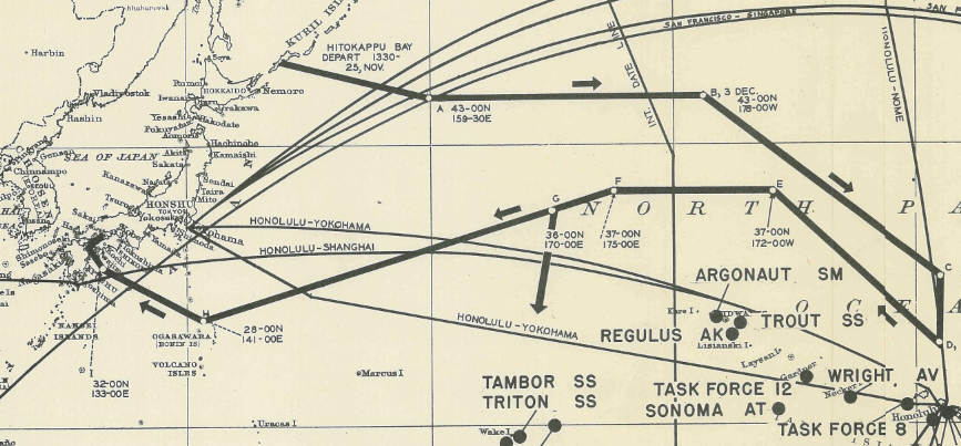 Battle Archives Map Pearl Harbor #1