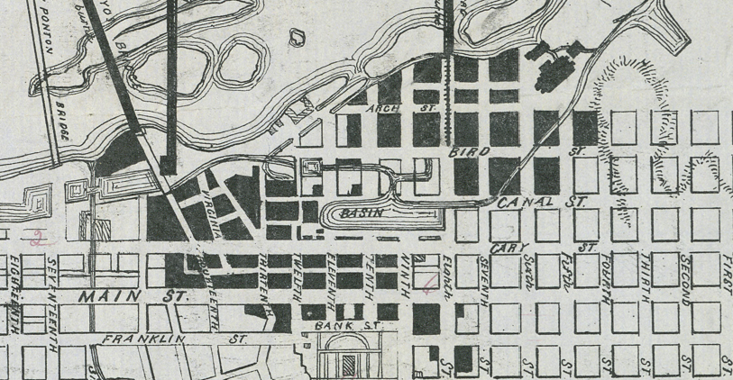 Battle Archives Map Richmond, Virginia #5
