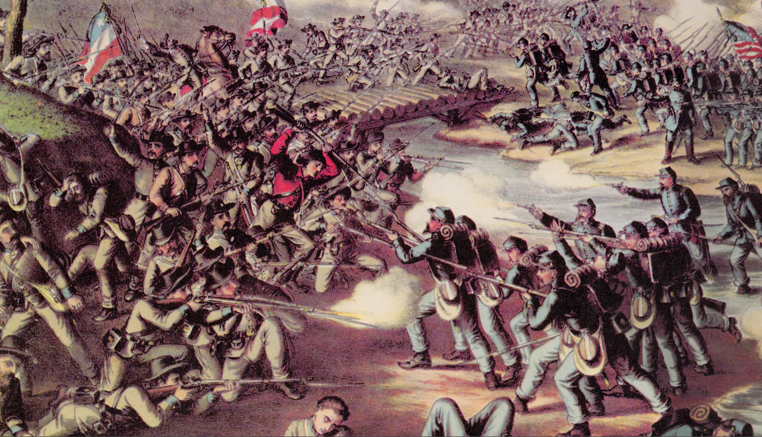 Battle Archives Map Shiloh, Tennessee #3