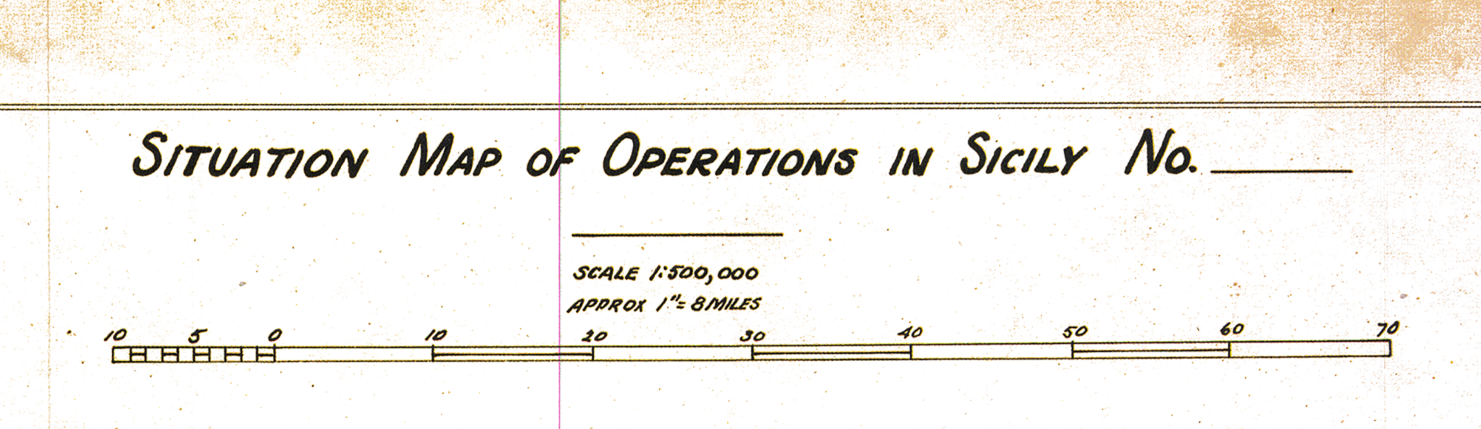 Battle Archives Map Sicily #2