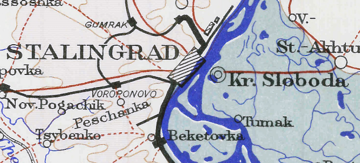 Battle Archives Map Stalingrad #2