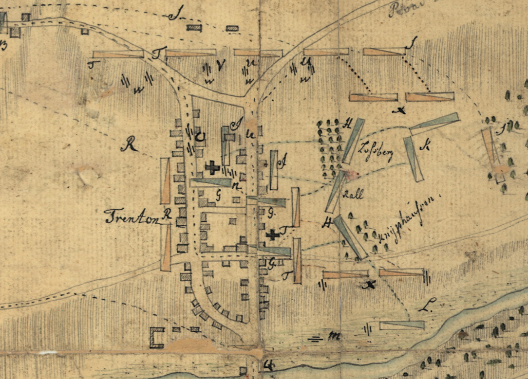 Battle Archives Map Trenton, New Jersey #2