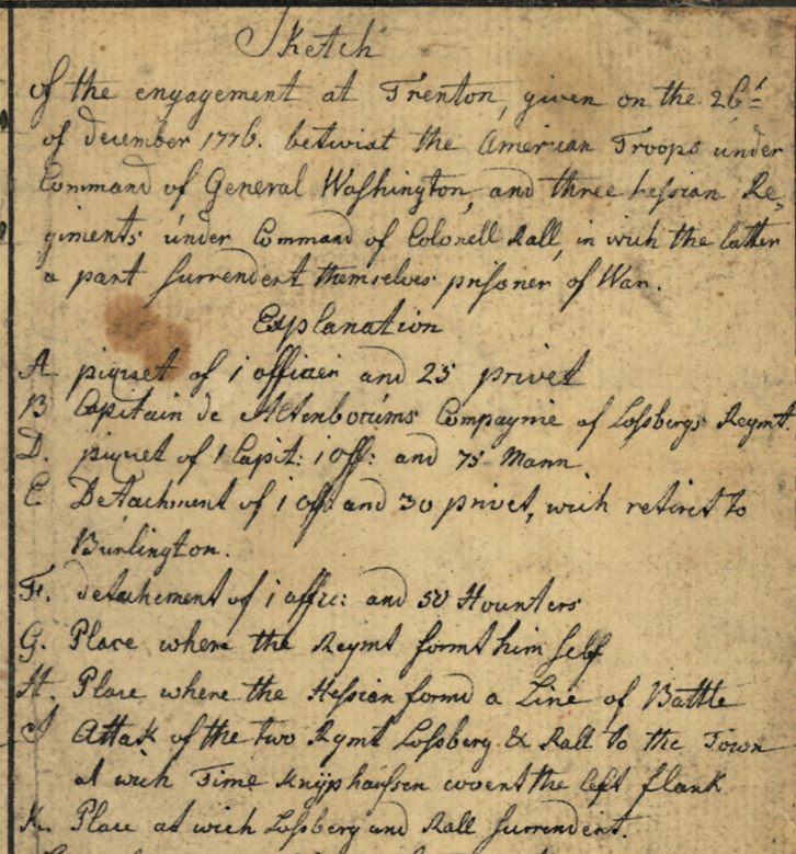 Battle Archives Map Trenton, New Jersey #2