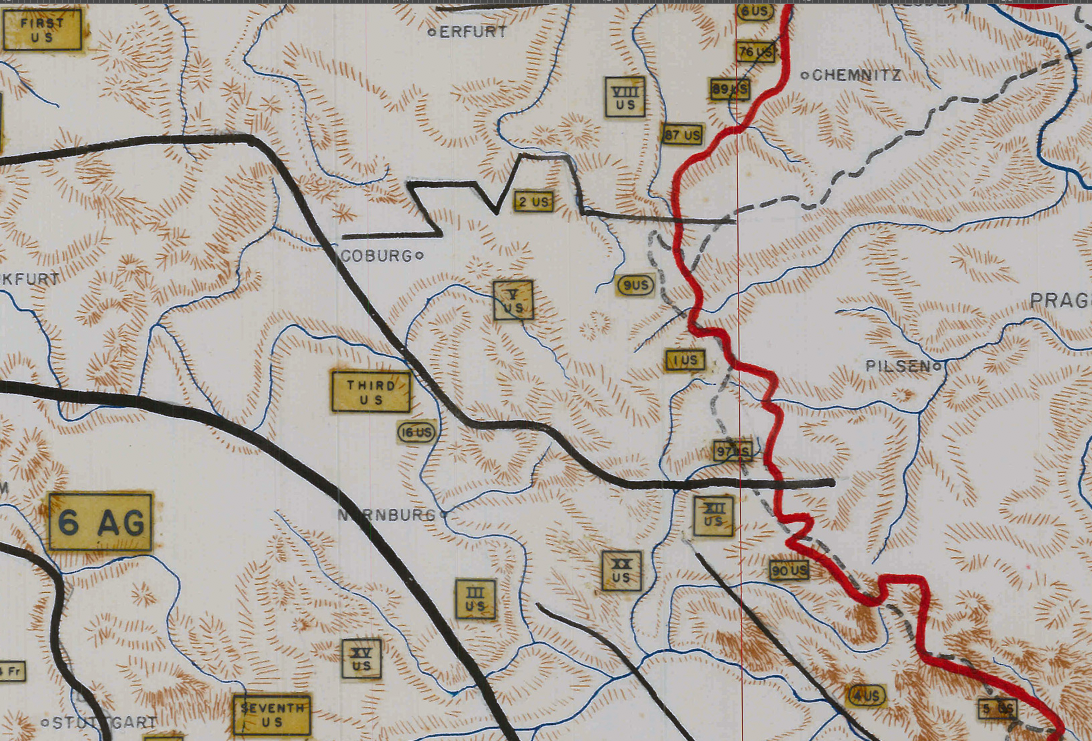 Battle Archives Map Victory in Europe Day #2