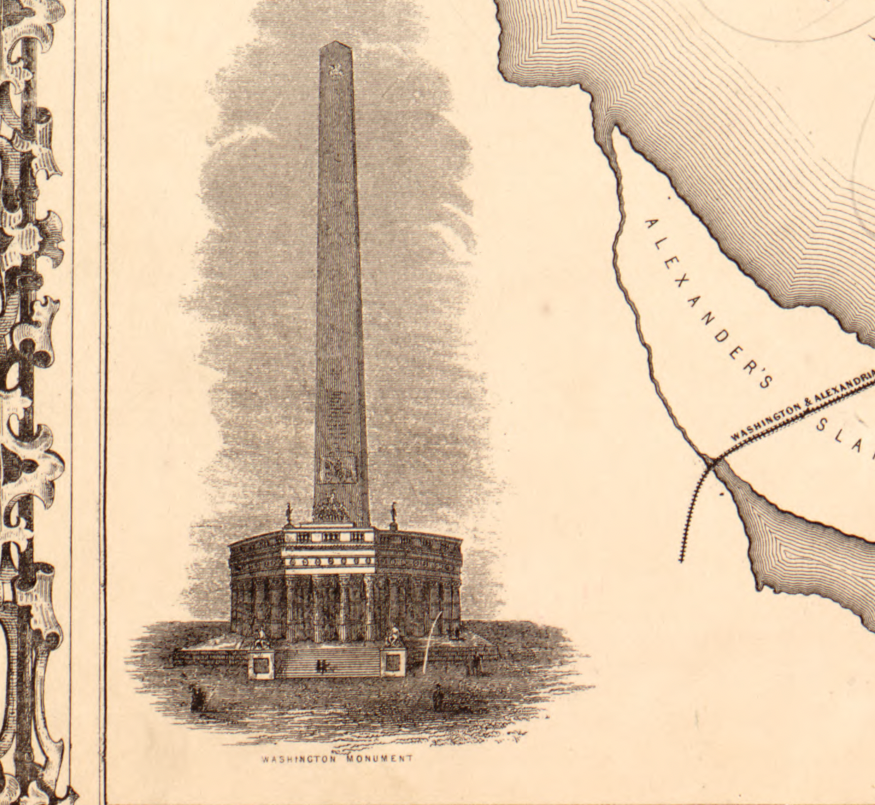Washington City and Georgetown – Civil War–Era Ward Map