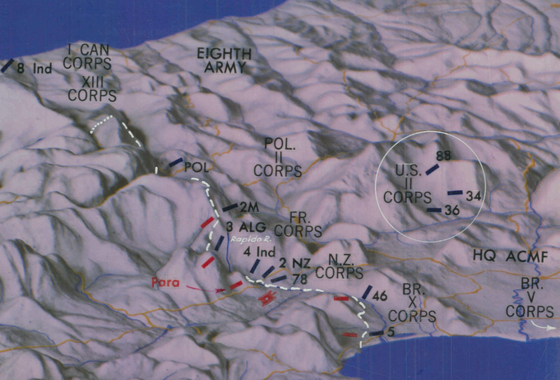 Battle Archives Map Anzio