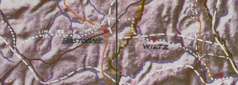 Battle Archives Map Ardennes Counteroffensive (Battle of the Bulge) #2