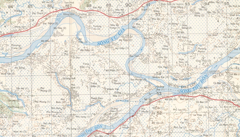 Battle Archives Map Arizona Territory, Vietnam