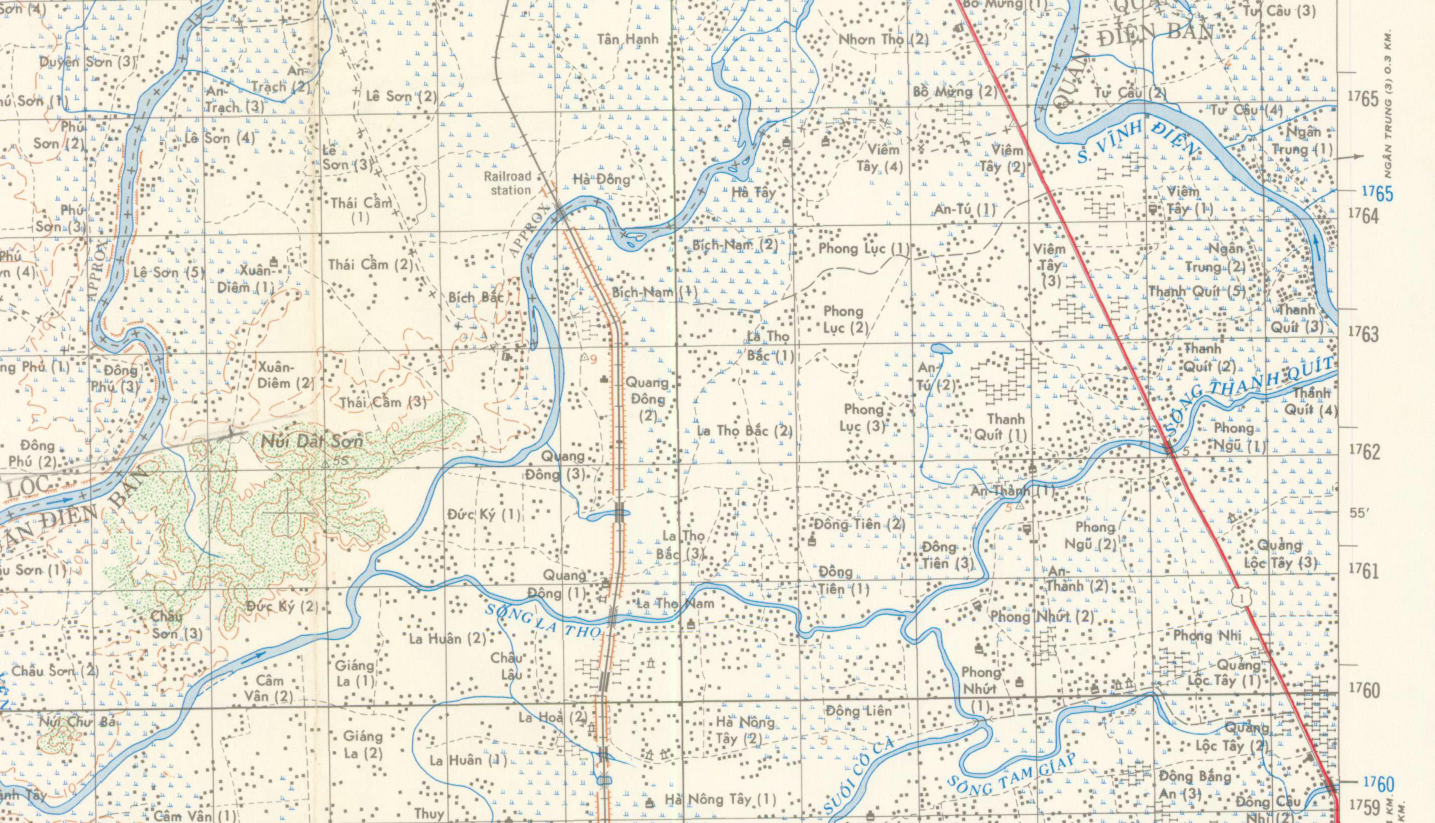 Battle Archives Map Arizona Territory, Vietnam