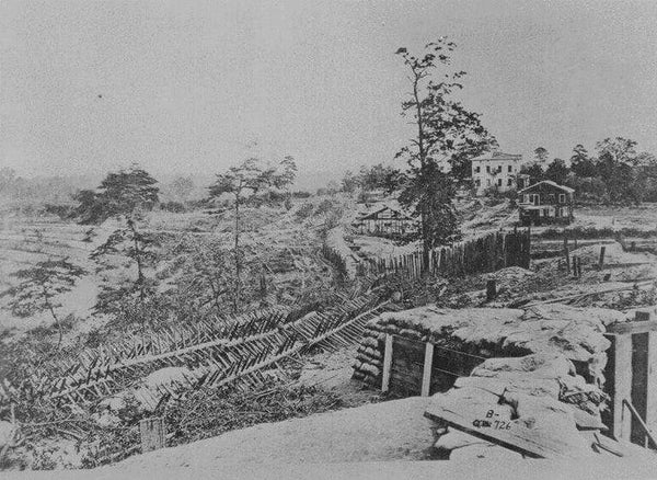 Battle Archives Map Atlanta, Georgia #1