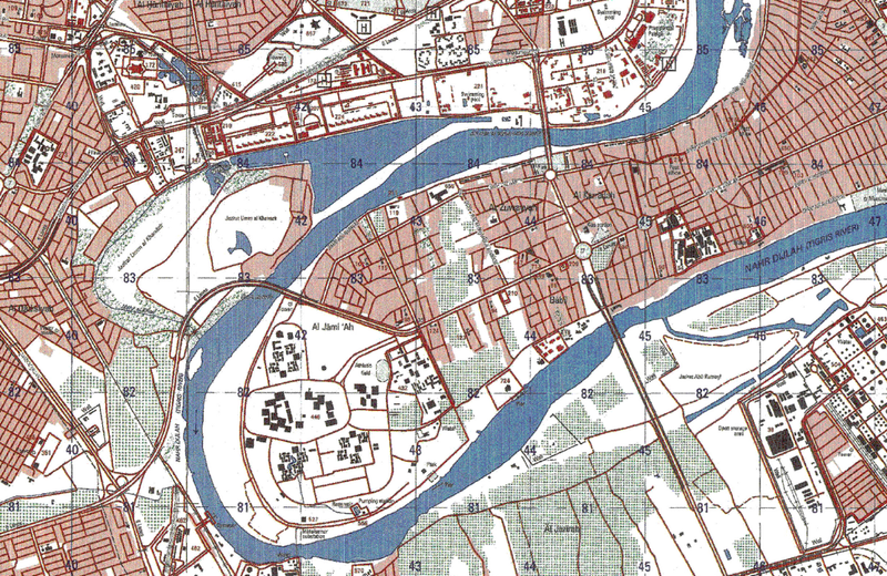 Battle Archives Map Baghdad, Iraq #1