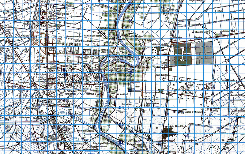 Battle Archives Map Baghdad, Iraq