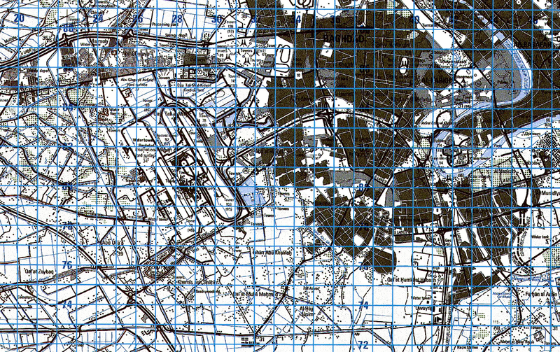 Battle Archives Map Baghdad, Iraq