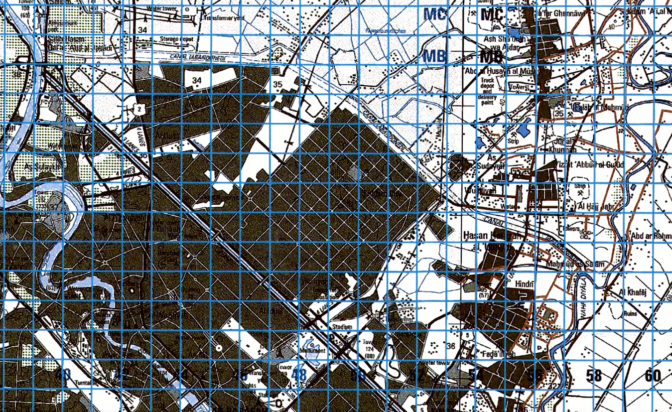 Battle Archives Map Baghdad, Iraq