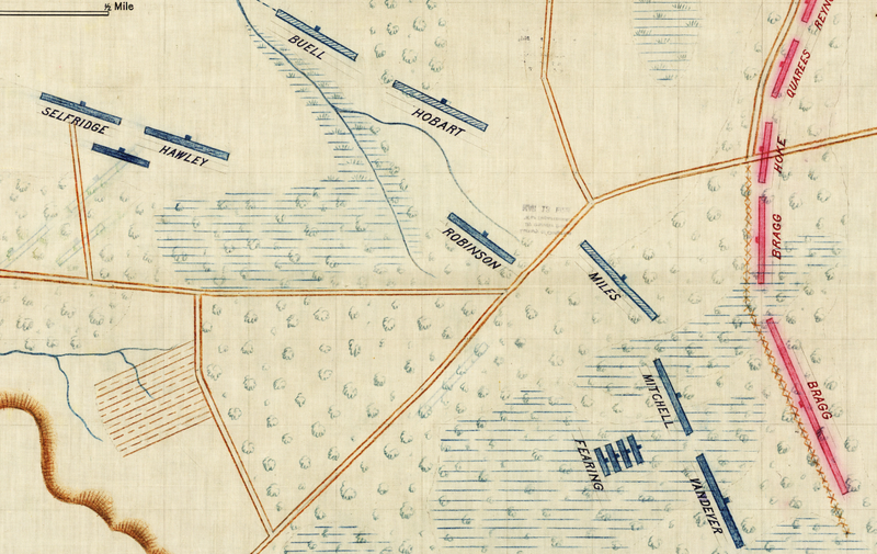Battle Archives Map Bentonville, North Carolina