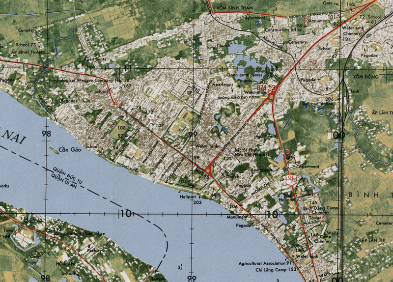 Battle Archives Map Bien Hoa #1