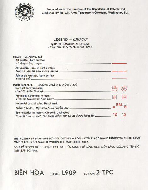 Battle Archives Map Bien Hoa #1