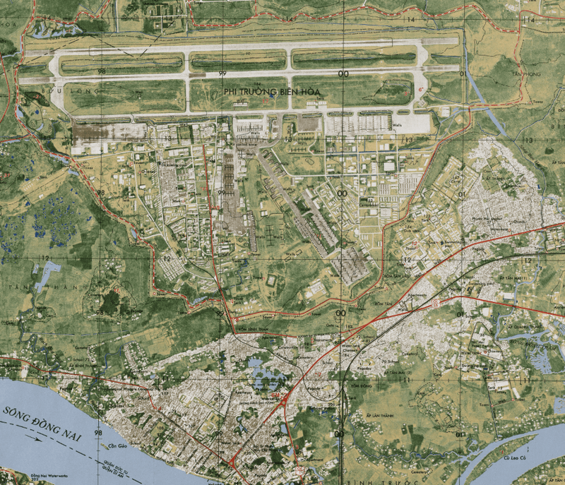 Battle Archives Map Bien Hoa #1