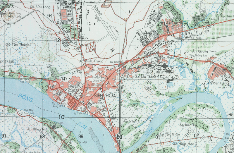 Battle Archives Map Bien Hoa #2
