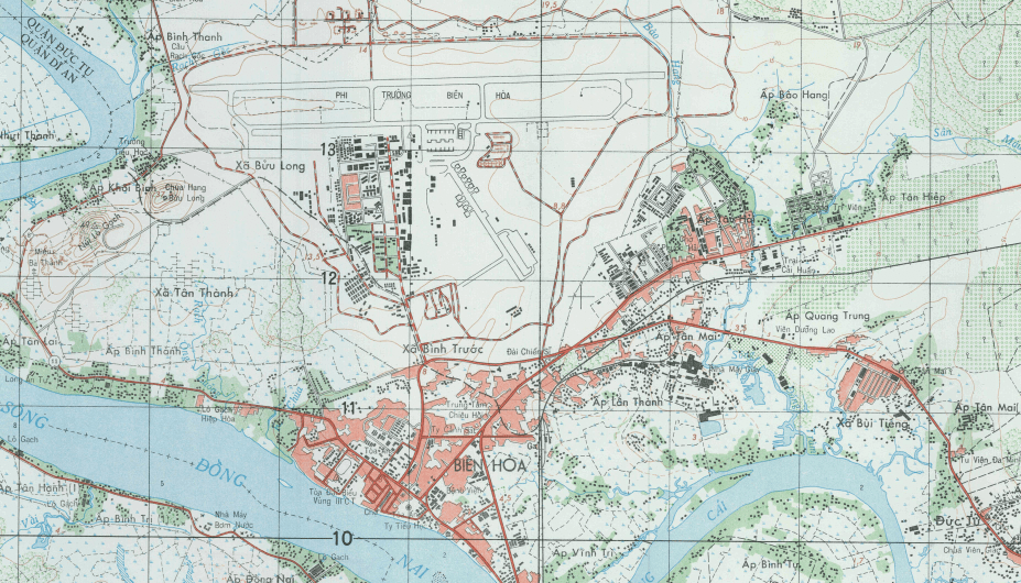 Battle Archives Map Bien Hoa #2
