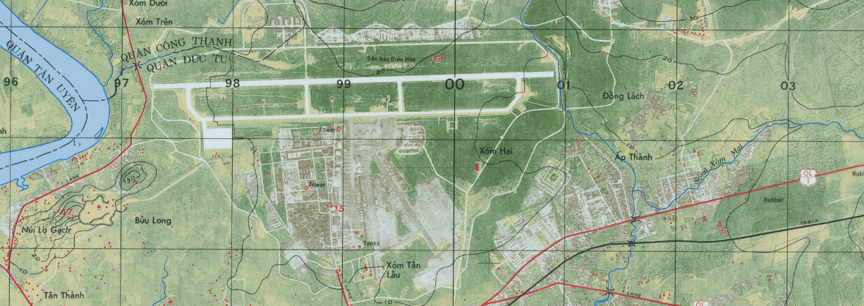 Battle Archives Map Bien Hoa #3