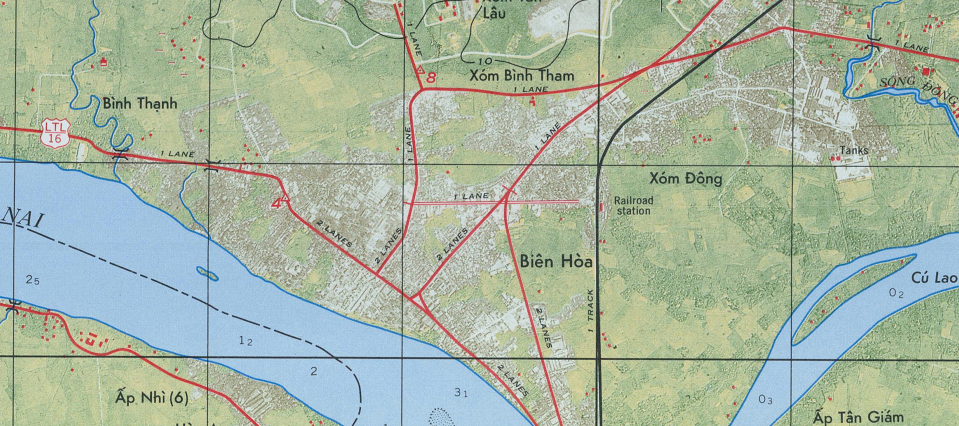 Battle Archives Map Bien Hoa #3