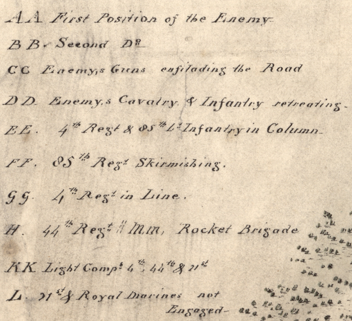 Battle Archives Map Bladensburg, Maryland