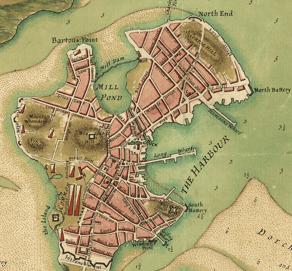 Battle Archives Map Boston #2