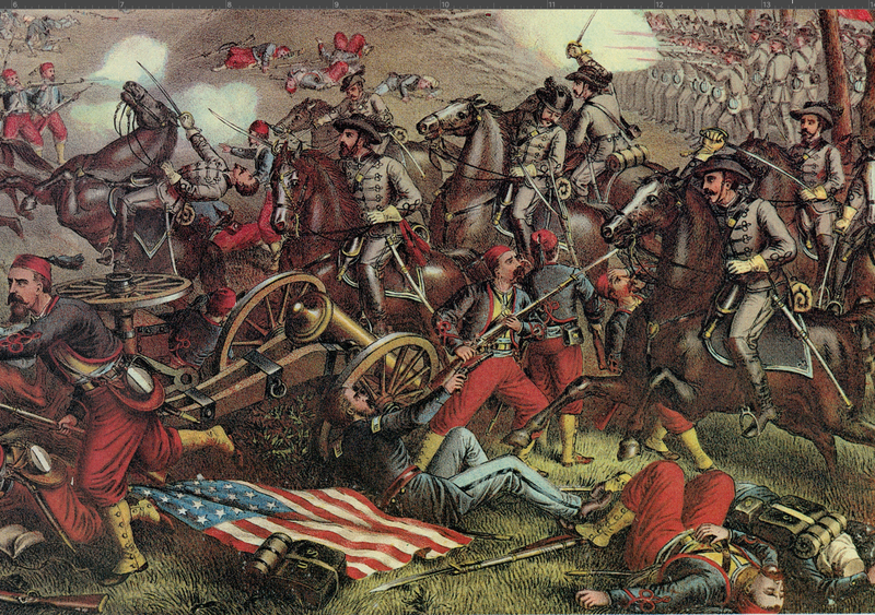 Battle Archives Map Bull Run (Manassas) I #5