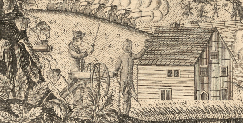 Battle Archives Map Bunker Hill, Massachusetts #1