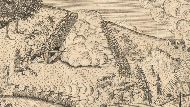 Battle Archives Map Bunker Hill, Massachusetts #1